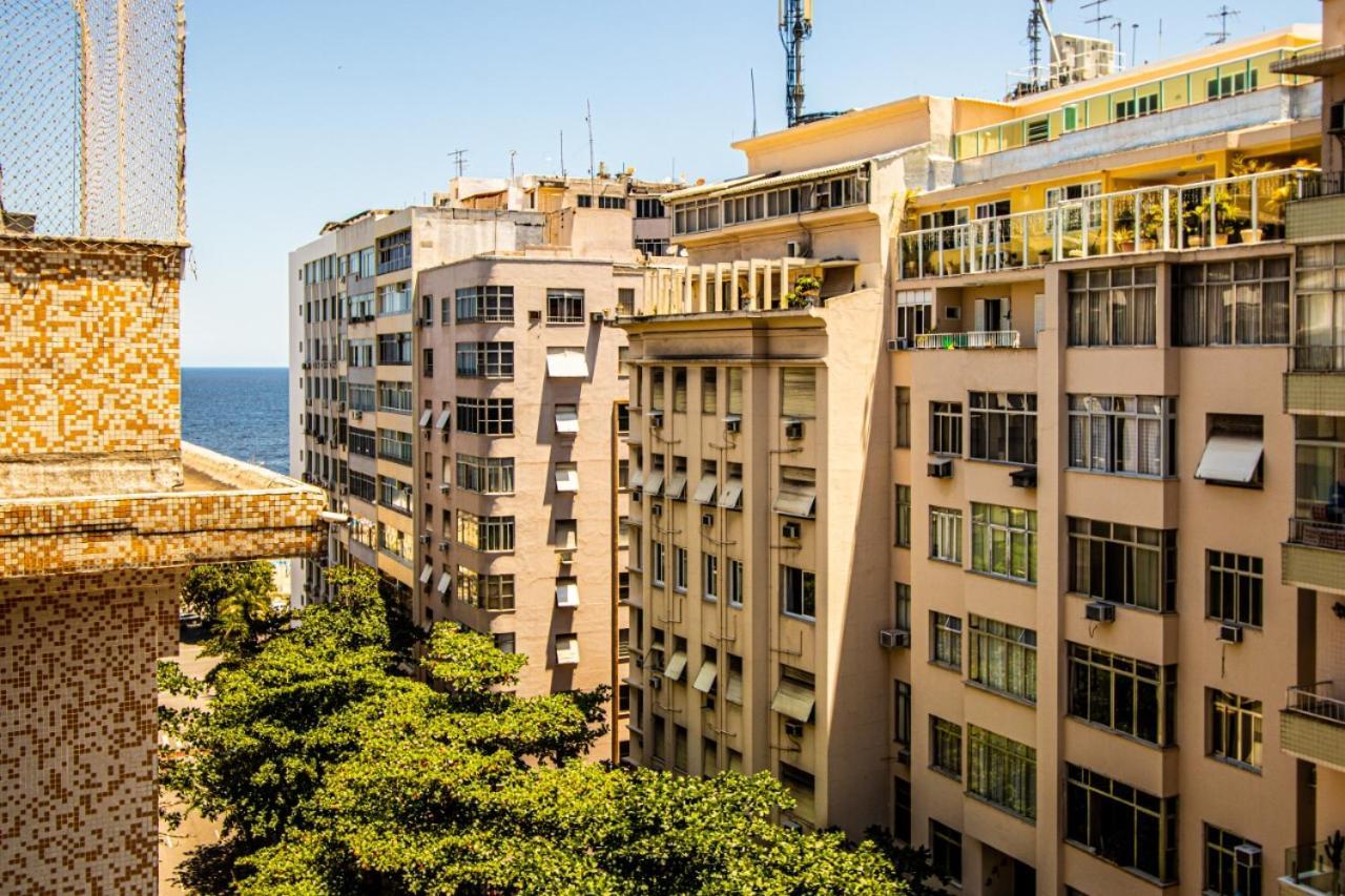 Copacabana Moderno 1 Quarto Vista Mar Рио-де-Жанейро Экстерьер фото